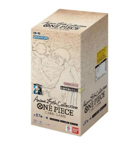 One Piece Card Game Anime 25th Collection EB-02 Booster Box - Japanese
