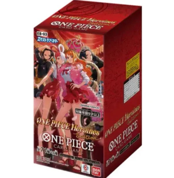 One Piece Card Game - Heroines Edition EB-03 Booster Box - Japanese Pacific TCG Store One Piece Card Game - Heroines Edition EB-03 Booster Box - Japanese Pacific TCG Store