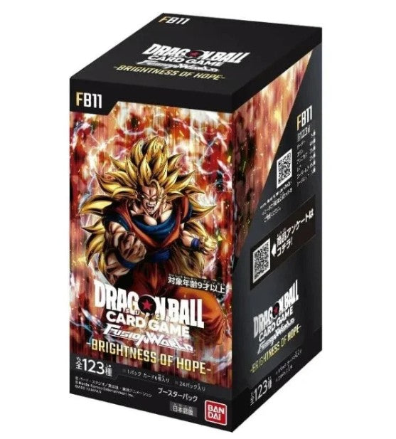 Dragon Ball Super Fusion World FB-11 Brightness of Hope Booster Box - Japanese