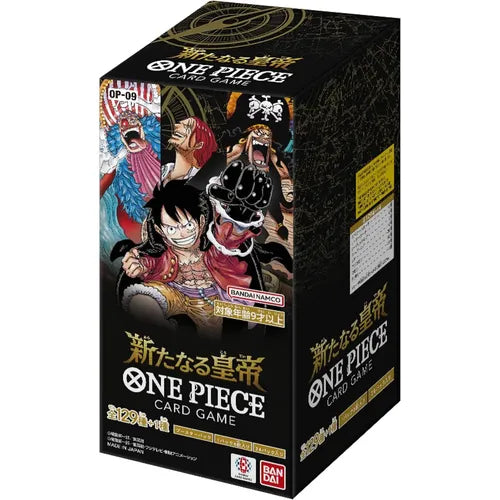 One Piece Card Game - The New Emperor OP-09 Booster Box (Japanese) Pacific TCG Store One Piece Card Game - The New Emperor OP-09 Booster Box (Japanese) Pacific TCG Store