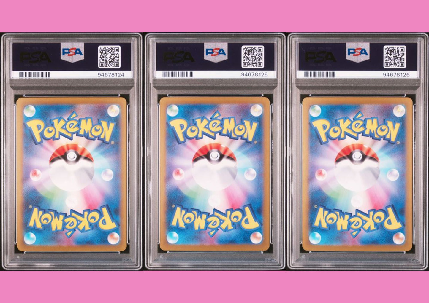 151 Venusaur, Charizard, and Blastoise ex SV2a SAR Set of three - PSA 10