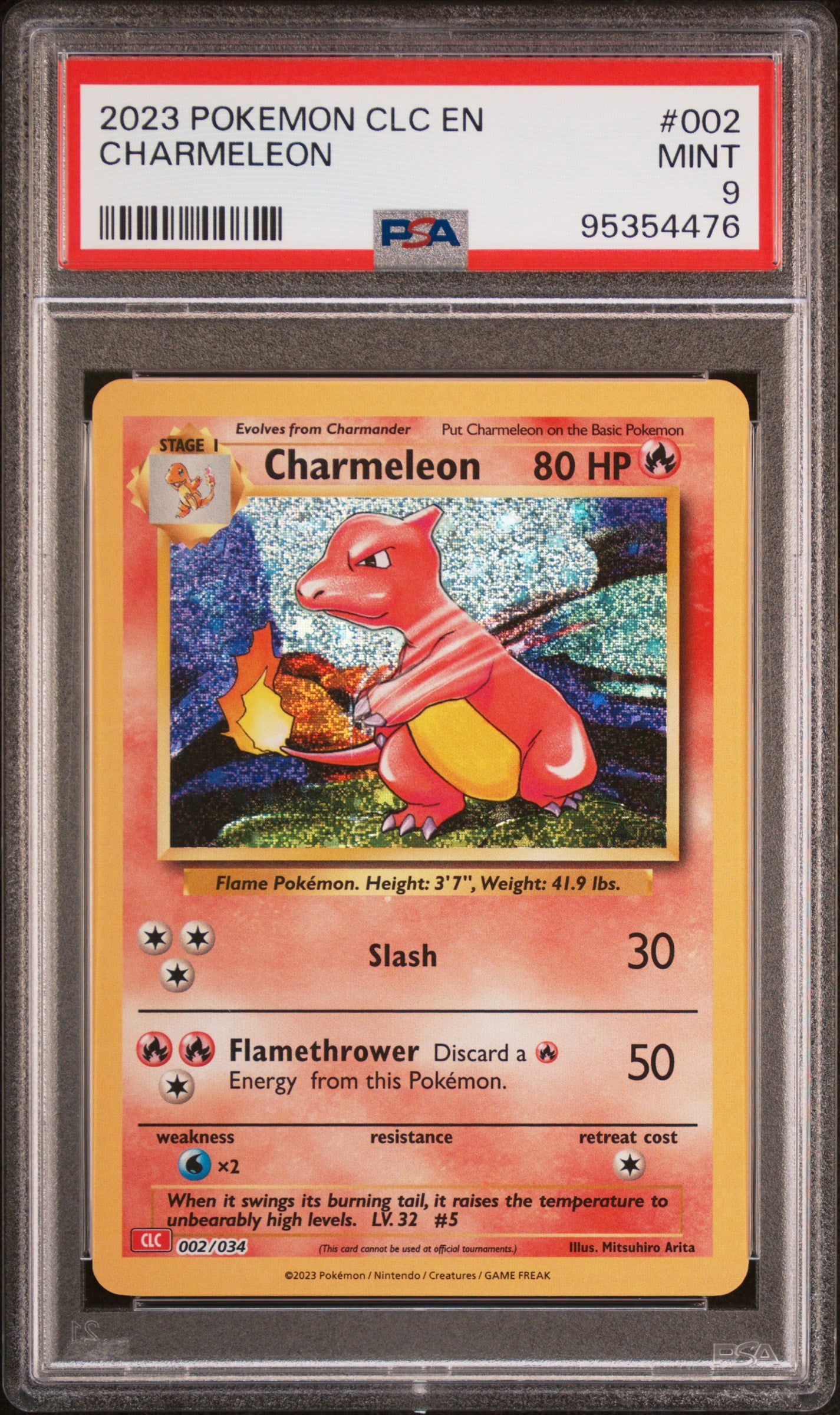 Charmeleon #002 Classic Collection Holo