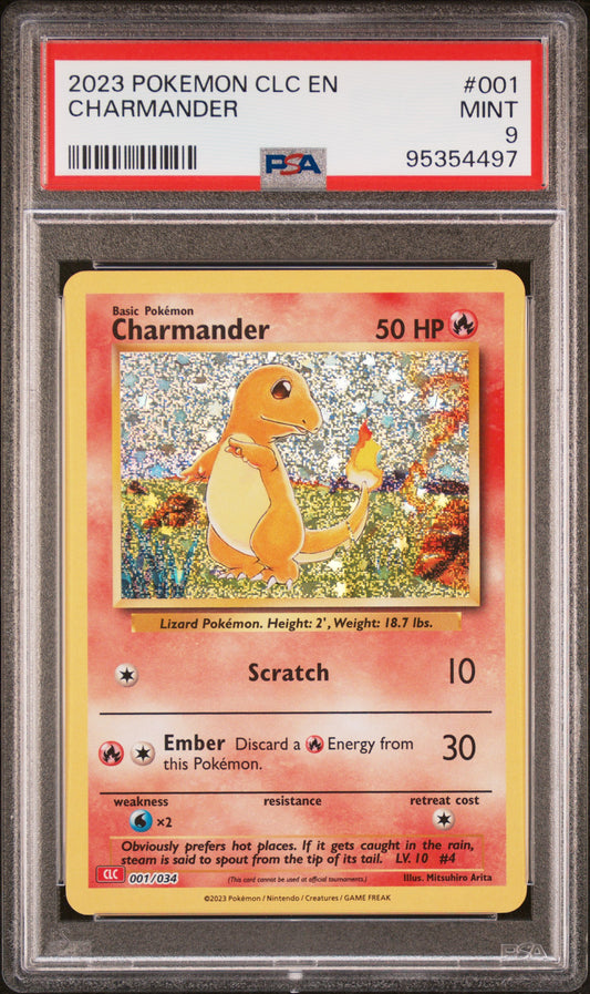 Charmander #001 Classic Collection Holo