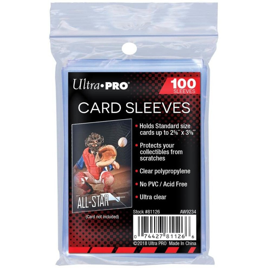 Ultra Pro Soft Card Sleeves - 100 Pack