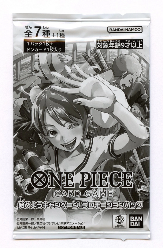 One Piece - Sealed Promo Pack - Let's Get Started Campaign - Nami - Japanese
