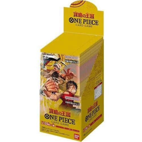 One Piece Card Game - BANDAI - Kingdom Of Intrigue OP-04 - Booster Box - Japanese