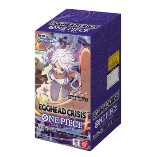 One Piece Card Game - Egghead Crisis EB-04 Booster Box - Japanese