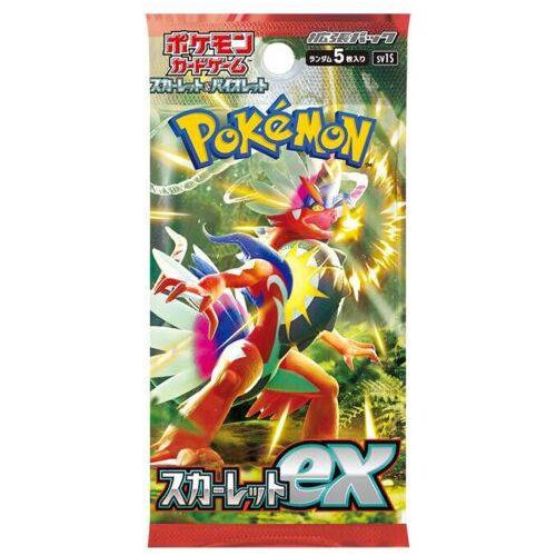 Scarlet EX SV1S Booster Pack - Japanese Pokemon TCG